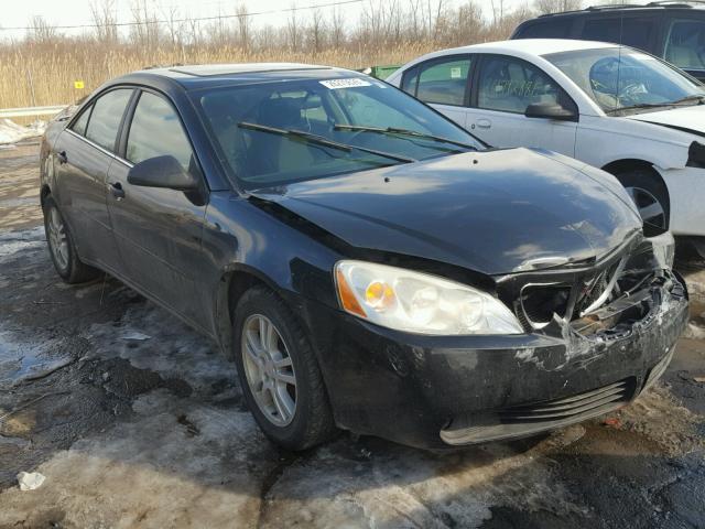 1G2ZG528654168149 - 2005 PONTIAC G6 BLACK photo 1