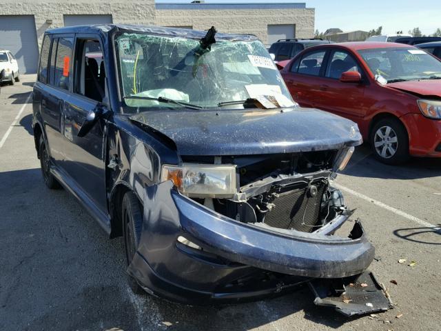 JTLKT324440140869 - 2004 TOYOTA SCION XB BLUE photo 1