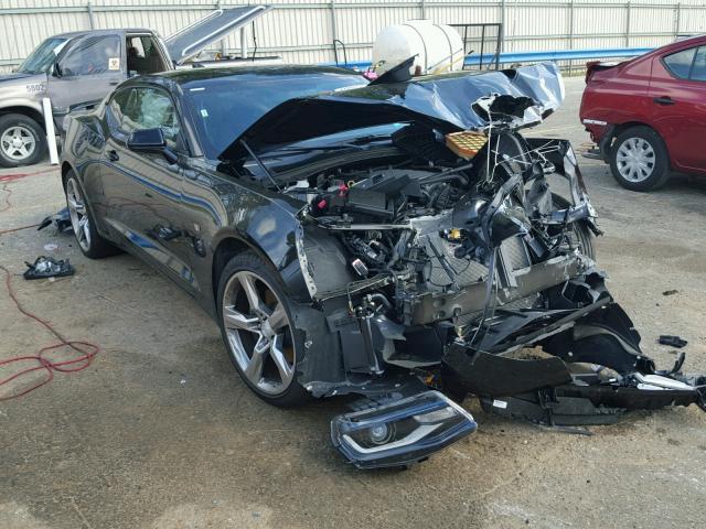 1G1FF1R7XJ0133941 - 2018 CHEVROLET CAMARO SS BLACK photo 1