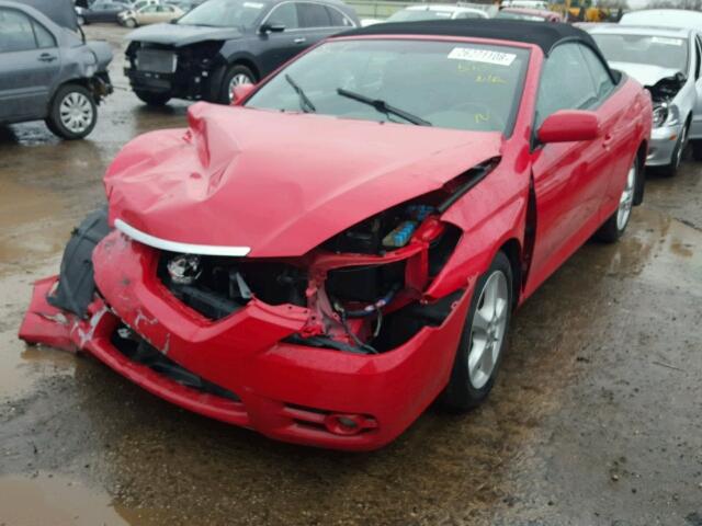 4T1FA38P68U156487 - 2008 TOYOTA CAMRY SOLA RED photo 2