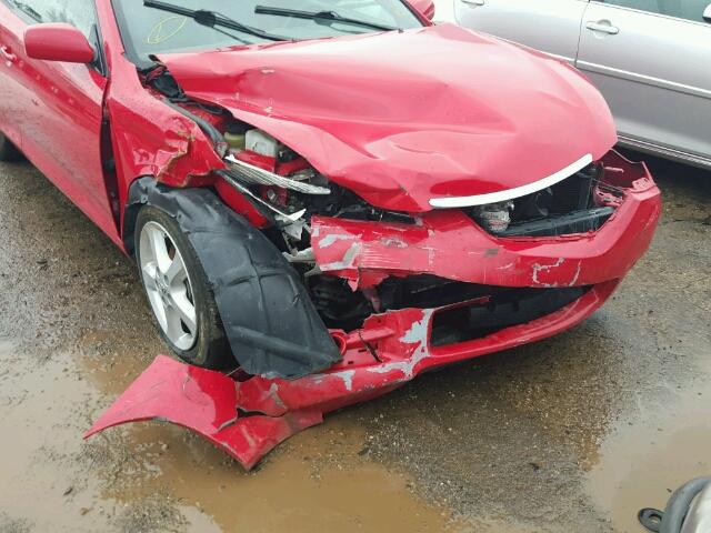 4T1FA38P68U156487 - 2008 TOYOTA CAMRY SOLA RED photo 9