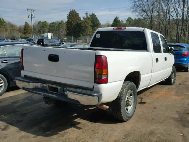 1GCGC13U01F170299 - 2001 CHEVROLET SILVERADO WHITE photo 4