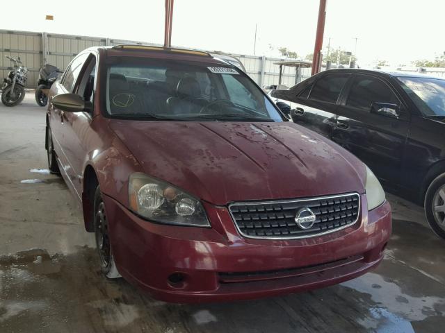 1N4BL11D05C166375 - 2005 NISSAN ALTIMA SE MAROON photo 1