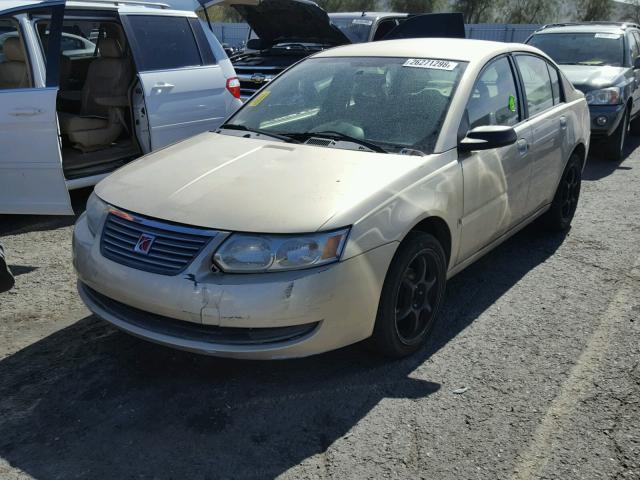 1G8AJ52F15Z111881 - 2005 SATURN ION LEVEL GOLD photo 2