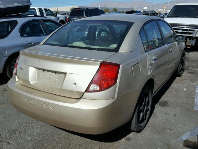 1G8AJ52F15Z111881 - 2005 SATURN ION LEVEL GOLD photo 4