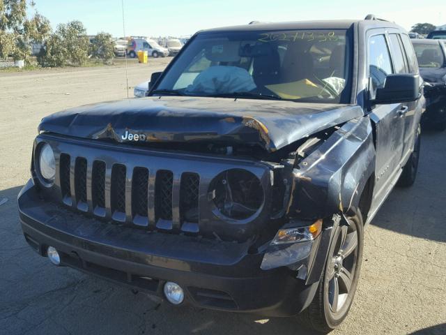 1C4NJPFA8FD246243 - 2015 JEEP PATRIOT LA BLACK photo 2