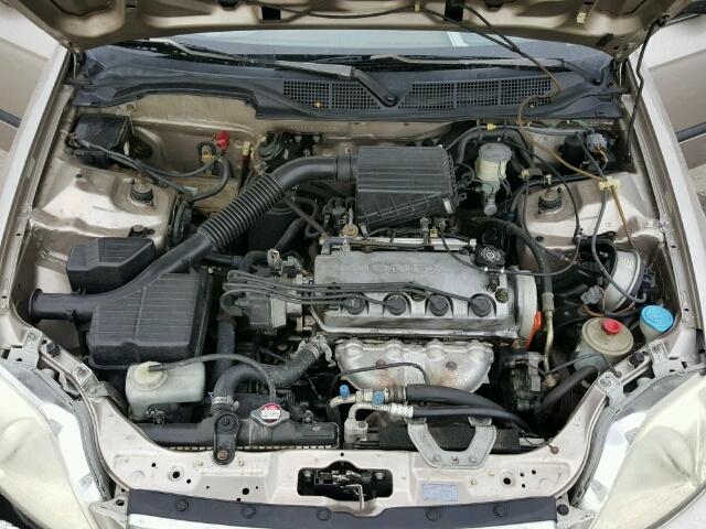 1HGEJ6676YL030920 - 2000 HONDA CIVIC LX TAN photo 7