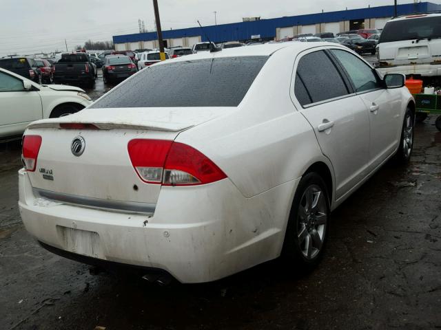 3MEHM0JA2AR648633 - 2010 MERCURY MILAN PREM WHITE photo 4