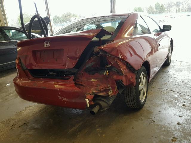 1HGCM72515A021557 - 2005 HONDA ACCORD LX RED photo 4