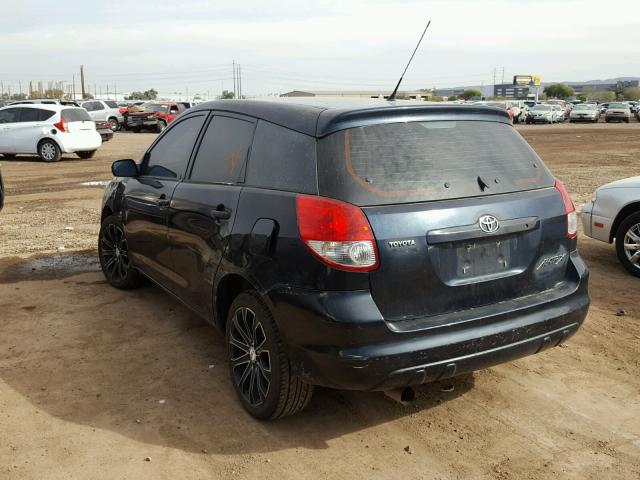 2T1KR32E74C202189 - 2004 TOYOTA MATRIX BLACK photo 3