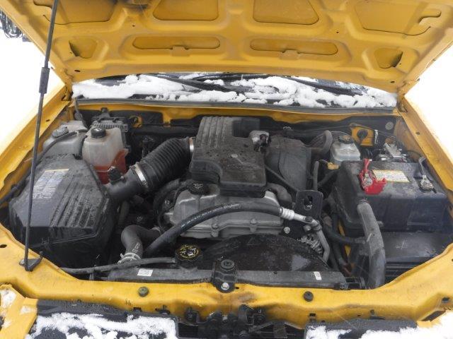 1GCCS149378164120 - 2007 CHEVROLET COLORADO YELLOW photo 7