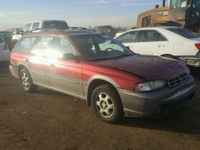 4S3BG6856T7983057 - 1996 SUBARU LEGACY OUT RED photo 1