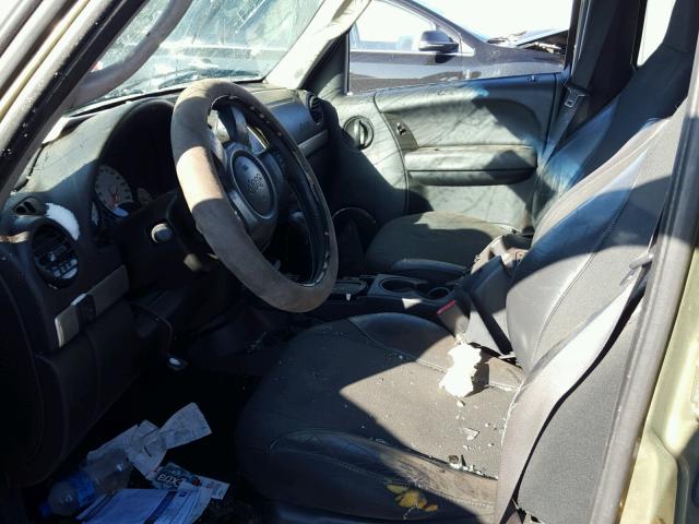 1J4GL38K22W332898 - 2002 JEEP LIBERTY RE GREEN photo 5