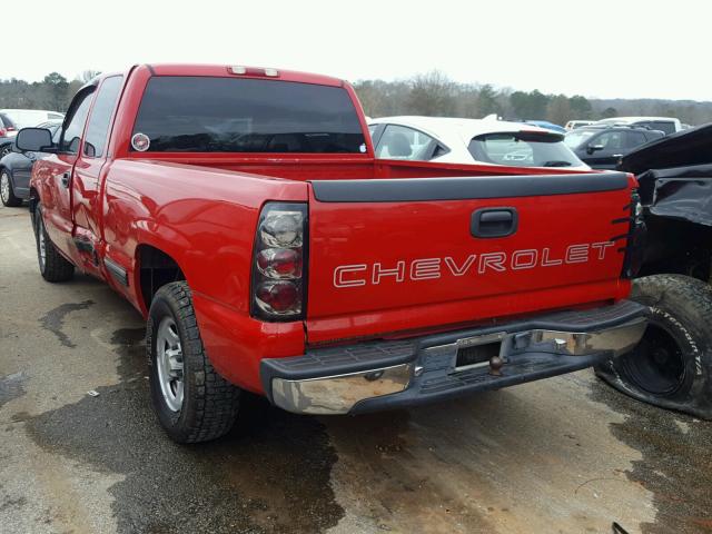 2GCEC19W921133647 - 2002 CHEVROLET SILVERADO RED photo 3