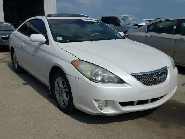 4T1CE38P76U730907 - 2006 TOYOTA CAMRY SOLA WHITE photo 1