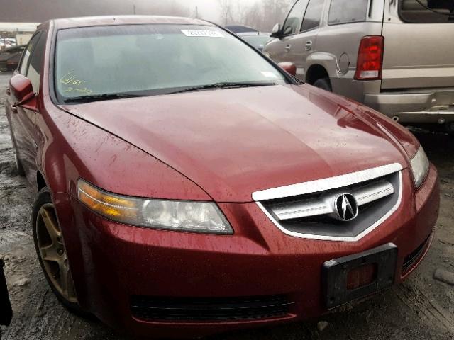 19UUA66214A007311 - 2004 ACURA TL RED photo 1