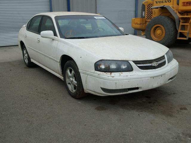 2G1WH52K659123757 - 2005 CHEVROLET IMPALA WHITE photo 1