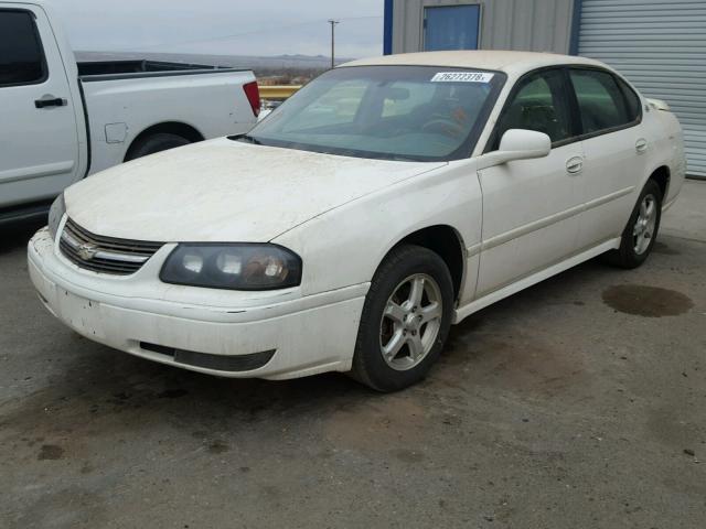 2G1WH52K659123757 - 2005 CHEVROLET IMPALA WHITE photo 2