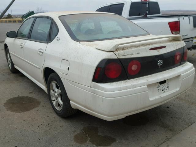 2G1WH52K659123757 - 2005 CHEVROLET IMPALA WHITE photo 3