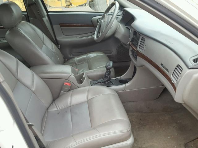 2G1WH52K659123757 - 2005 CHEVROLET IMPALA WHITE photo 5