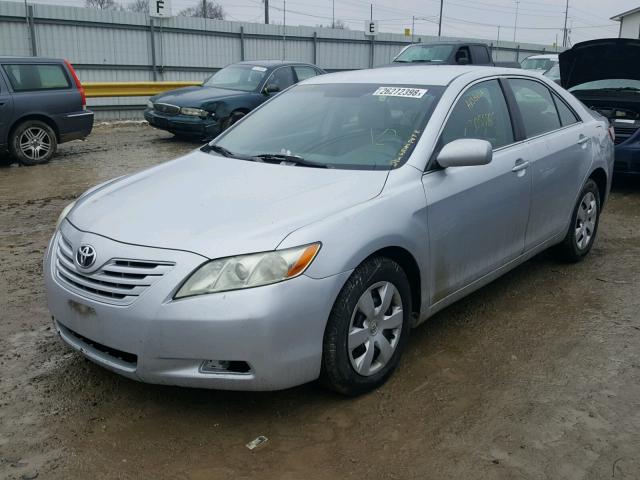 4T1BE46K67U165866 - 2007 TOYOTA CAMRY NEW SILVER photo 2