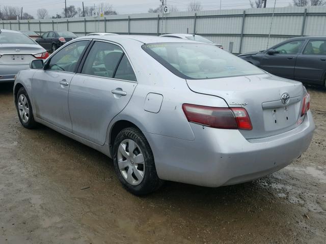 4T1BE46K67U165866 - 2007 TOYOTA CAMRY NEW SILVER photo 3