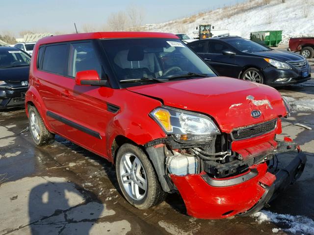 KNDJT2A24B7207766 - 2011 KIA SOUL + RED photo 1