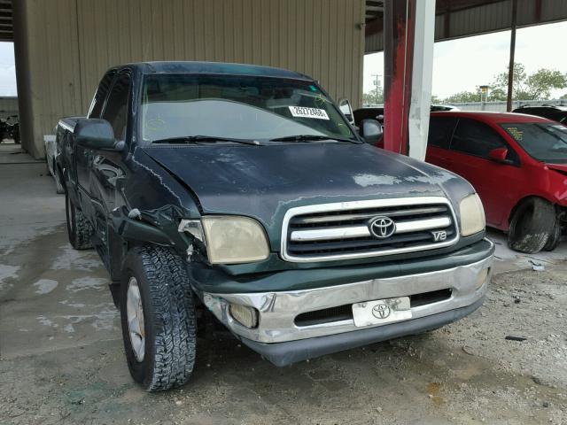 5TBRT381XYS092331 - 2000 TOYOTA TUNDRA ACC GREEN photo 1