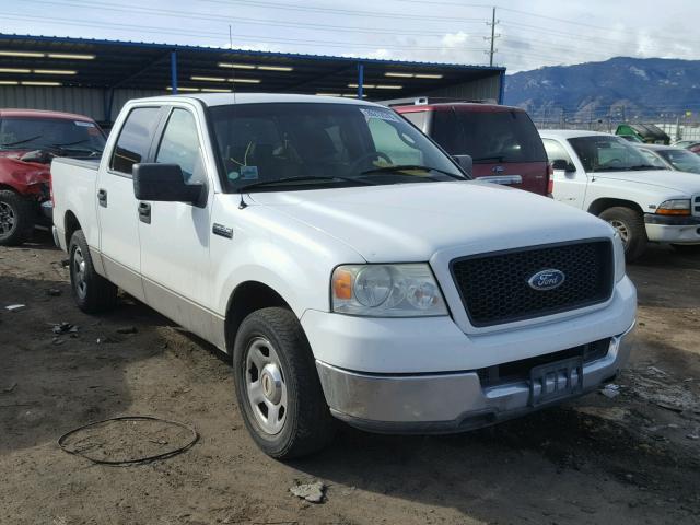 1FTPW12585FA09416 - 2005 FORD F150 SUPER WHITE photo 1