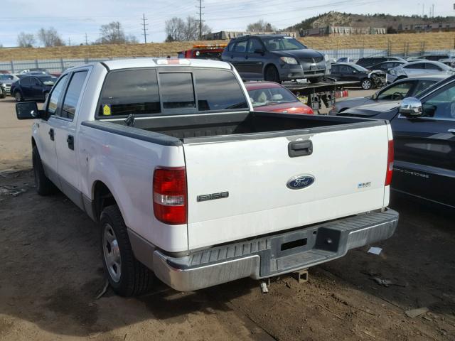 1FTPW12585FA09416 - 2005 FORD F150 SUPER WHITE photo 3