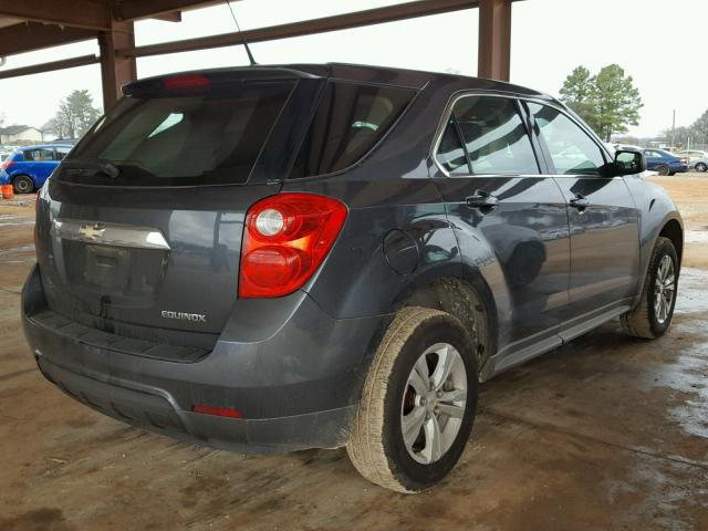 2GNALBEC4B1203370 - 2011 CHEVROLET EQUINOX LS GRAY photo 4