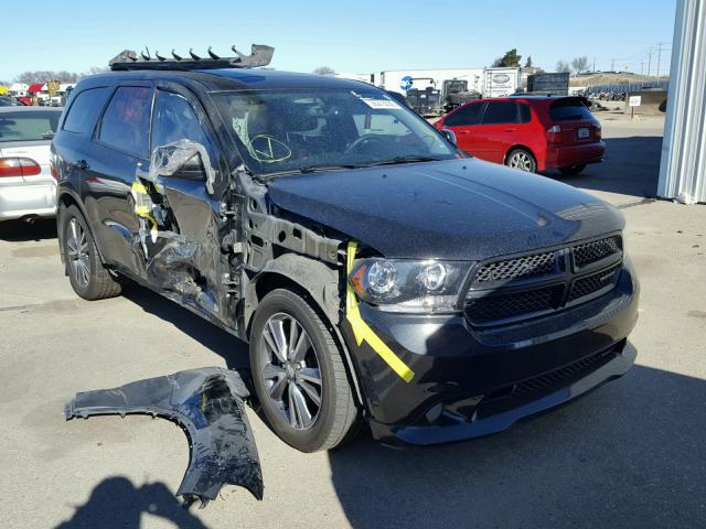 1C4SDJCT1DC688300 - 2013 DODGE DURANGO R/ BLACK photo 1