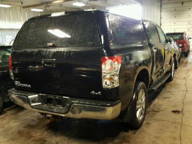 5TBDV58117S472365 - 2007 TOYOTA TUNDRA CRE BLACK photo 4