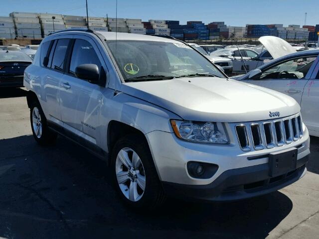 1J4NT1FAXBD289607 - 2011 JEEP COMPASS SP SILVER photo 1