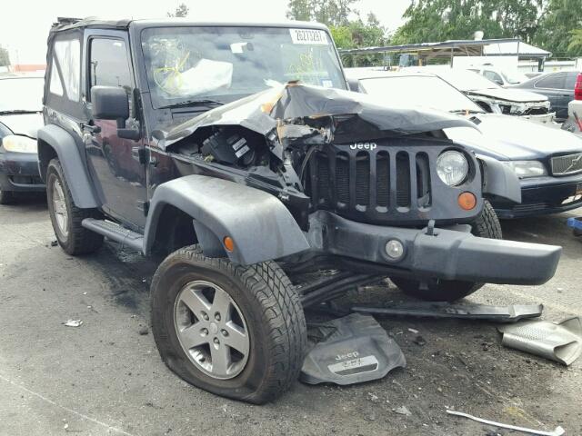 1C4AJWAG5CL136515 - 2012 JEEP WRANGLER S BLACK photo 1