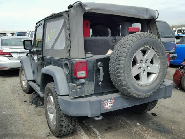 1C4AJWAG5CL136515 - 2012 JEEP WRANGLER S BLACK photo 3