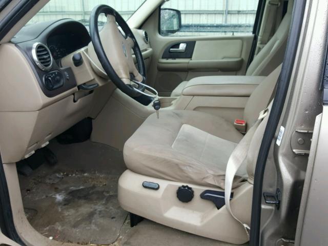 1FMPU16L93LC41726 - 2003 FORD EXPEDITION TAN photo 5