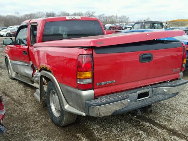 2GTEC19T7Y1113525 - 2000 GMC NEW SIERRA RED photo 3