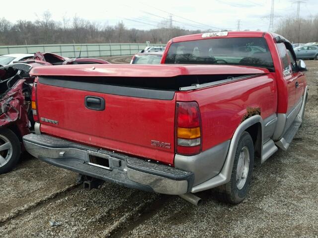 2GTEC19T7Y1113525 - 2000 GMC NEW SIERRA RED photo 4