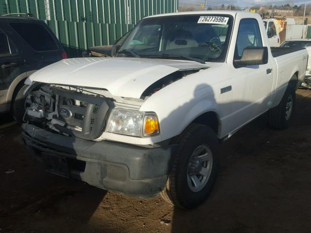 1FTYR11U87PA90676 - 2007 FORD RANGER WHITE photo 2