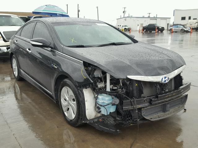 KMHEC4A42DA095890 - 2013 HYUNDAI SONATA HYB BLACK photo 1