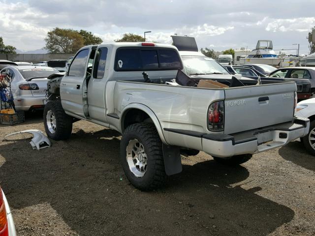 5TESN92N21Z813865 - 2001 TOYOTA TACOMA XTR SILVER photo 3