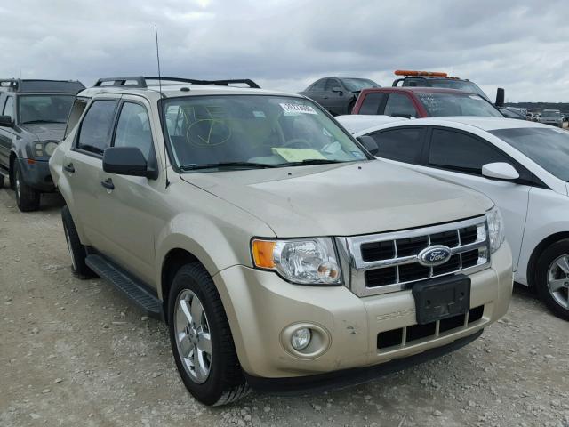 1FMCU0D7XAKB22245 - 2010 FORD ESCAPE XLT TAN photo 1