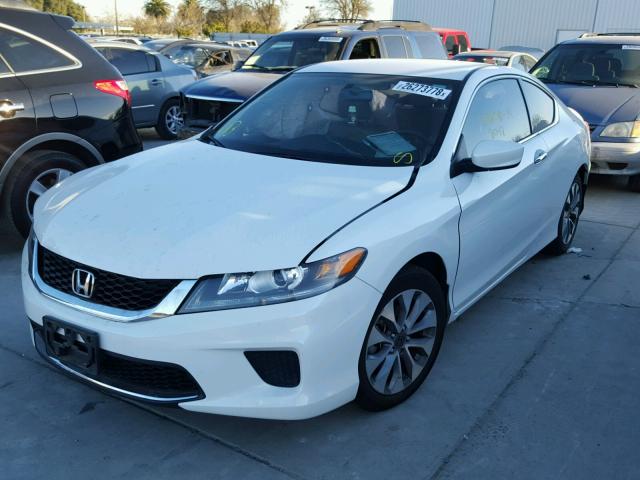 1HGCT1B36EA003702 - 2014 HONDA ACCORD LX- WHITE photo 2