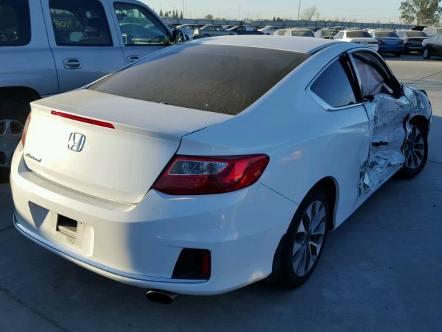 1HGCT1B36EA003702 - 2014 HONDA ACCORD LX- WHITE photo 4