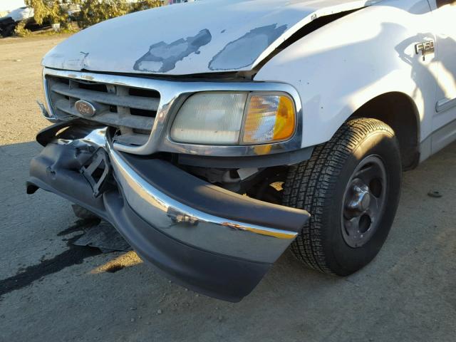 1FTRW07L81KA04227 - 2001 FORD F150 SUPER WHITE photo 9