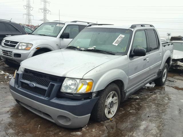 1FMZU77E41UC29695 - 2001 FORD EXPLORER S SILVER photo 2