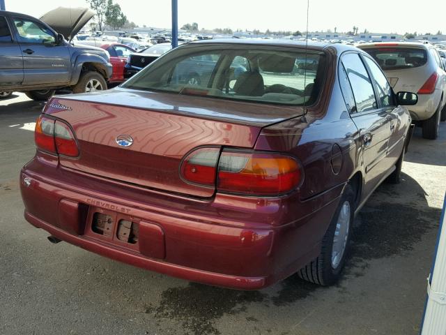 1G1ND52J23M640942 - 2003 CHEVROLET MALIBU BURGUNDY photo 4