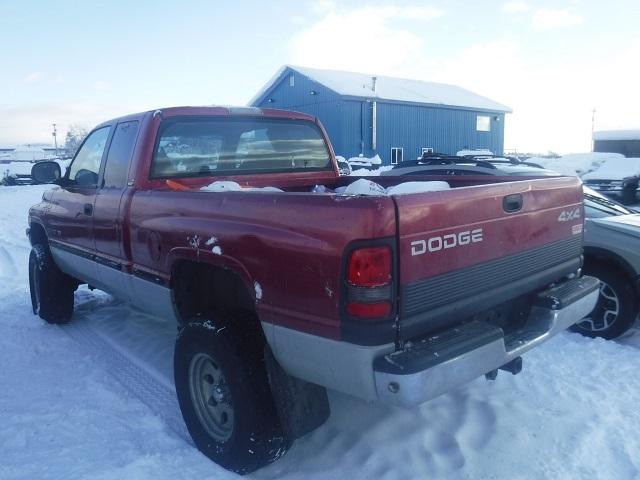 3B7HF13Y2XG173551 - 1999 DODGE RAM 1500 RED photo 3