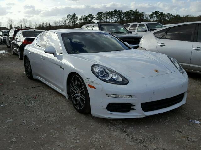 WP0AB2A75FL050924 - 2015 PORSCHE PANAMERA S WHITE photo 1